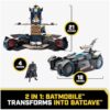 DC Comics Batman, Ultimate Transforming Batmobile Playset, 2-in-1 Playset with Exclusive Figure and Glider, Lights, Sounds, Kids Toys for Boys and Girls 4 and Up - Image 2