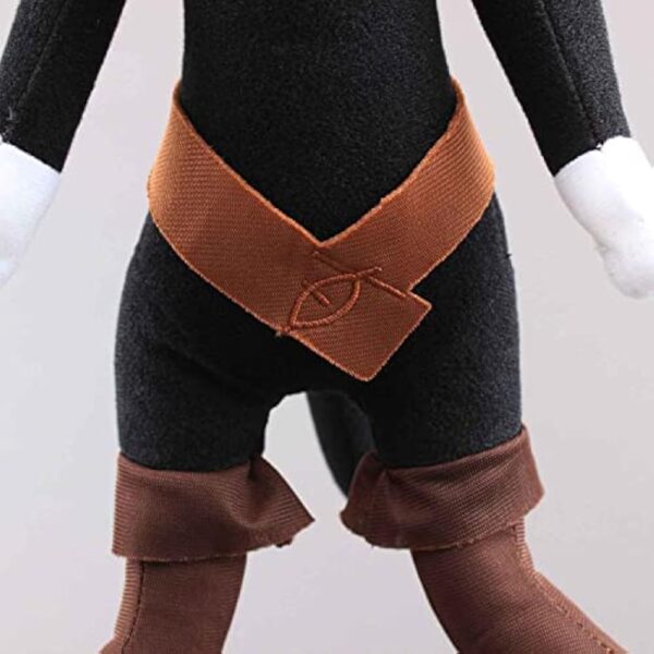 uiuoutoy Black Cat Plush Toy Soft Paws Stuffed Animal Doll 14'' - Image 2