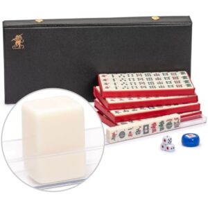 YMI Mini American Mahjong Travel Game Set with Nylon Case, Racks, Wind Indicator and Dice