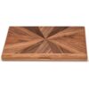 YMI Wooden Inlaid Backgammon Set, Cascadia - with Acrylic Playing Pieces & Wooden Dice Cups, 17-inch Board - Image 6