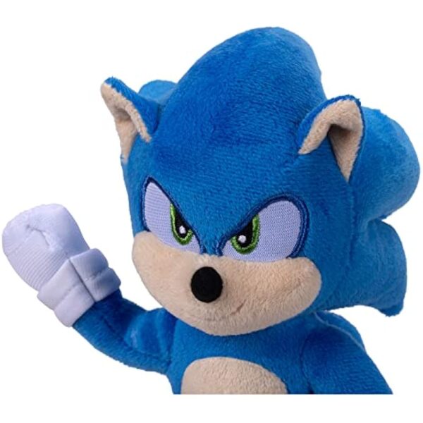 Sonic The Hedgehog 2 9-Inch Plush Collectible Toy 3-Pack - Image 2