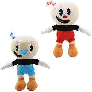 uiuoutoy Red & Blue Plush 9'' Figures Set of 2pcs