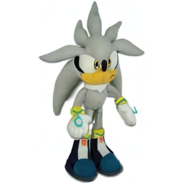 Great Eastern GE-8960 Sonic The Hedgehog Plush - Silver Sonic, 13" - Image 2