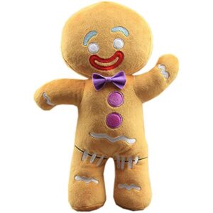 uiuoutoy The Gingerbread Gingy Plush Toy Soft Stuffed Doll 14''