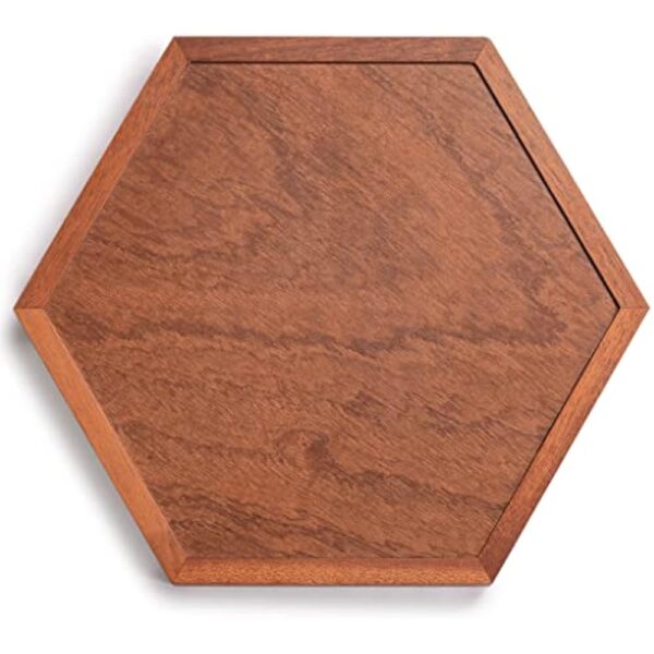 YMI Wooden Chinese Checkers Halma Board Game Set - 12.7 Inches - with Drawers and Glass Marbles - Made - Image 6