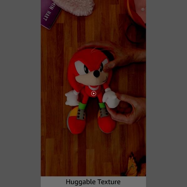 Great Eastern Sonic The Hedgehog GE-7090 Knuckles Stuffed Plush, 9" - Image 5