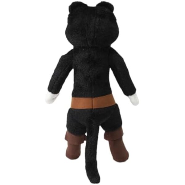uiuoutoy New Cartoon Black Cat Plush Toy Soft Paws Stuffed Animal Doll 12'' - Image 5