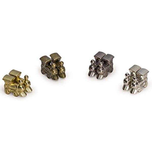 YMI Metal Die-Cast Mexican Train Domino Train Markers - Set of 8 - Image 2