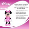 Minnie 10776 Disney Pink 11" Beans Plush, Multi, 6" - Image 7