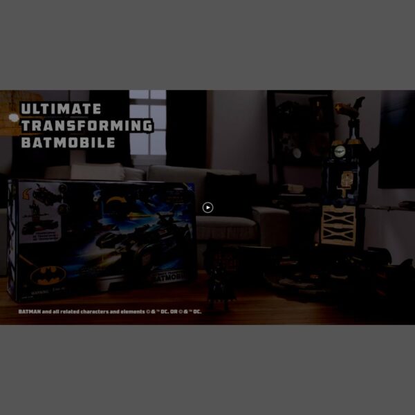 DC Comics Batman, Ultimate Transforming Batmobile Playset, 2-in-1 Playset with Exclusive Figure and Glider, Lights, Sounds, Kids Toys for Boys and Girls 4 and Up - Image 7