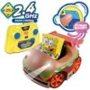 NKOK Remote Control Krabby Patty with Spongebob Vehicle, Full Function RC Vehicle, Working Lights, Has Radio Control & Turbo Boost, Great Item for Kids, Ages 6 and up - Image 2