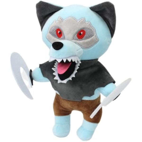 uiuoutoy Funny Bad Wolf Plush Toy Soft Stuffed Animal Doll 9'' - Image 4