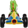 Mario Kart Jakks Nintendo Yoshi in Blue Mach 8 Vehicle 2.5 inch Figure - Image 5