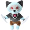 uiuoutoy Funny Bad Wolf Plush Toy Soft Stuffed Animal Doll 9''