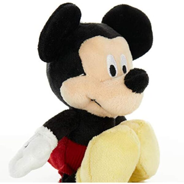 Disney Baby Mickey Mouse Stuffed Animal Plush Toy Mini Jingler, 6.5 inches - Image 3