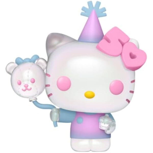 Funko POP! Sanrio: Hello Kitty 50th - Hello Kitty with Balloons - Collectable Vinyl Figure - Gift Idea - Official Merchandise - for Kids & Adults - Anime Fans - Model Figure for Collectors - Image 2