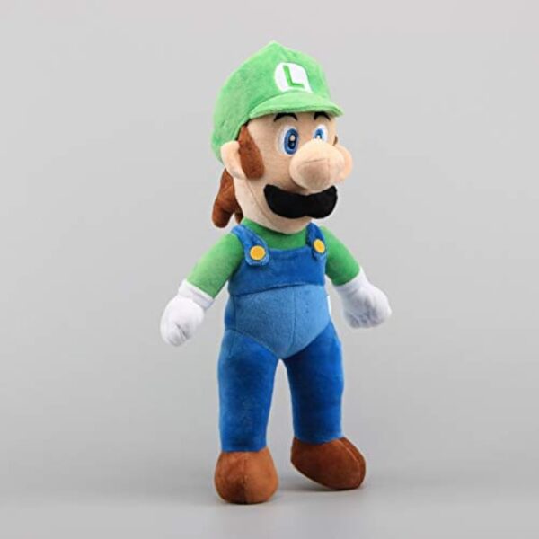 uiuoutoy 16'' Luigi & 12" Black Yoshi Plush Set of 2 pcs - Image 5