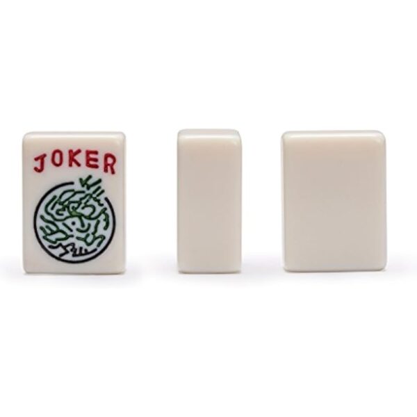 YMI American Mahjong Set, The Classic - with 166 Tiles, Vintage Rosewood Veneer Case, and Other Mahjong Accessories - Image 6