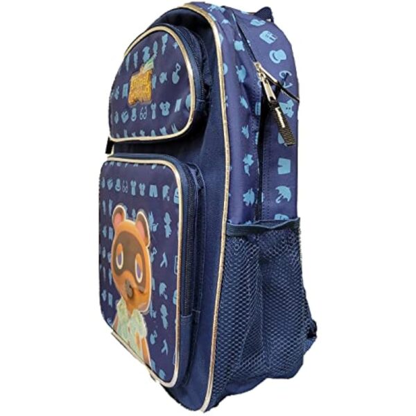 Accessory Innovations Animal Crossing 16 Inch Large Backpack, Blue - Image 2