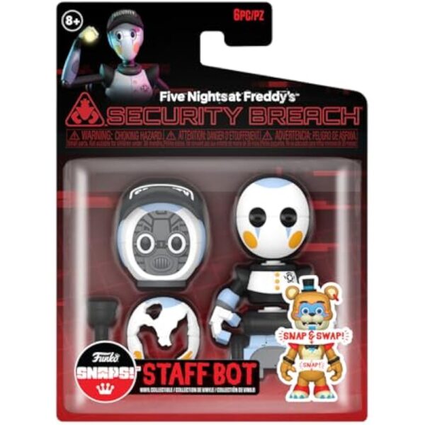 Funko Five Nights at Freddy's (FNAF) Snap: Rock n' Roll, Staff Bot - Collectable Vinyl Figure - Gift Idea - Official Merchandise - for Kids & Adults
