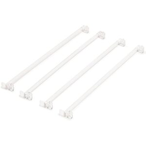 YMI American Mahjong Tile Pushers - Set of 4, 18-Inch Clear Transparent Acrylic Mahjong Pushers