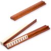 YMI American Mahjong Game Set, Sapphire with Blue Soft Case - All-in-One Racks with Pushers, Wright Patterson Scoring Coins, Dice, & Wind Indicator - Image 2
