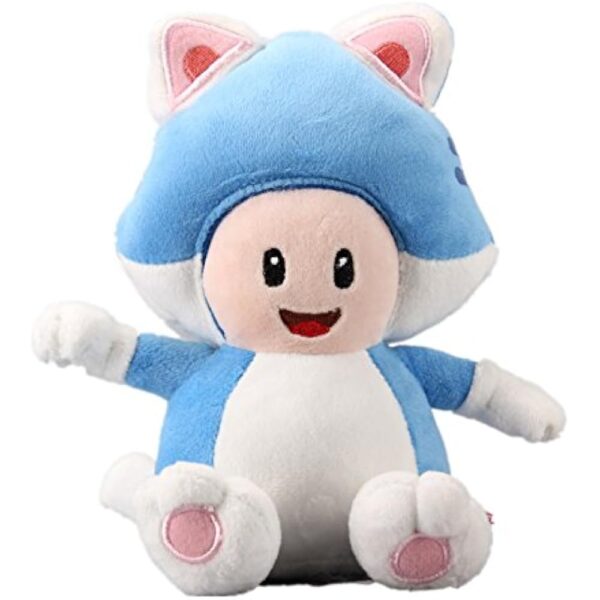 uiuoutoy 3D World Cat Toad Plush 7"