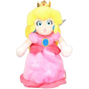uiuoutoy Princess Peach Plush Toy Stuffed Doll 8'', Pink
