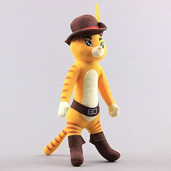 uiuoutoy Funny Yellow Cat Plush Toy Soft Paws Stuffed Doll 14'' - Image 3
