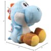 uiuoutoy Light Blue Yoshi Plush Toy Stuffed Aniaml Doll 6" - Image 2