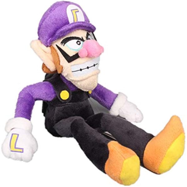 uiuoutoy Waluigi Plush Toy Stuffed Doll 11'' - Image 2