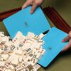 YMI Mahjong Tile Mixer (Shuffler) - Blue - Set of 2 - Image 3
