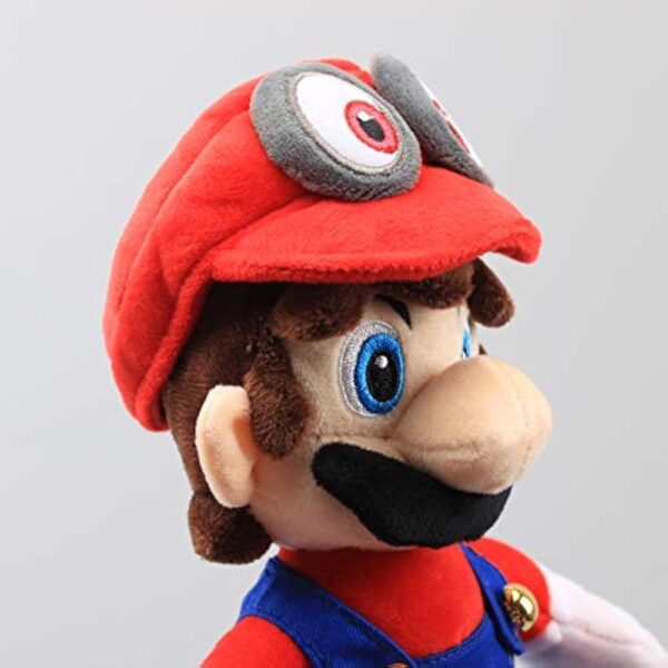 uiuoutoy Odyssey Mrio with Red Cappy Hat Plush 12'' Figure - Image 6