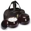 YMI Double Convex Melamine Go Game Stones Set with Jujube Bowls - Size 33 (9 millimeters)