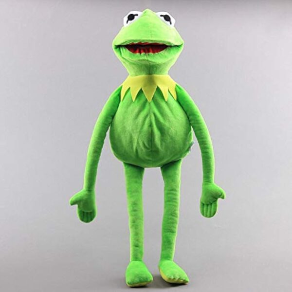 uiuoutoy The Frog Puppet Plush Toy Ventriloquism Prop Party Gift - Image 3