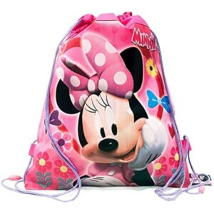Minnie Mouse Disney Non Woven Sling Bag with Hang Tag - Ideal to use as a party favor bag