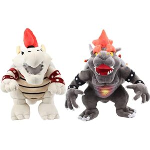 uiuoutoy Dry Koopa & Fury Koopa Plush Toys Stuffed Animal Doll 12'' Set