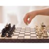 Husaria European International Chess Wooden Game Set, King's International - 14 Inches Medium Size Chess Set with Handcrafted Chessmen and Felted Folding Board - Image 6