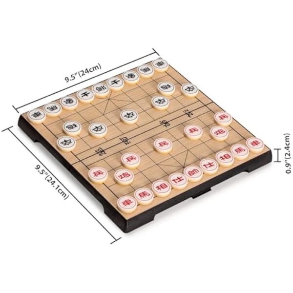 YMI Chinese Chess (Xiangqi) Magnetic Travel Set (9.5 Inches) - Image 2