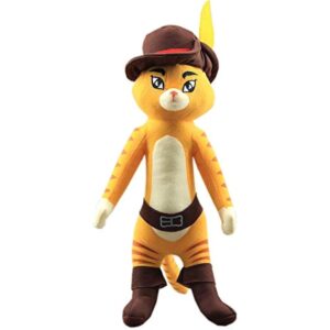uiuoutoy Funny Yellow Cat Plush Toy Soft Paws Stuffed Doll 14''