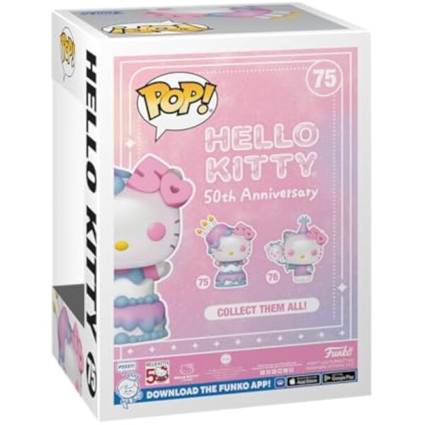 Funko POP! Sanrio: Hello Kitty 50th - Hello Kitty in Cake - Collectable Vinyl Figure - Gift Idea - Official Merchandise - for Kids & Adults - Anime Fans - Model Figure for Collectors and Display - Image 3