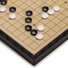 YMI Large Magnetic 19x19 Go Game Set Board (14.6-Inch) with Single Convex Stones - Folding, Portable, and Travel Ready Set - Image 3