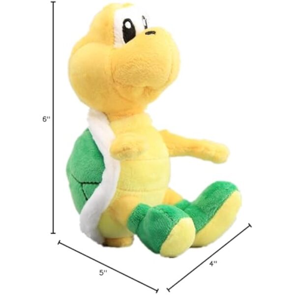 uiuoutoy Green Koopa Troopa Plush 6'' - Image 2