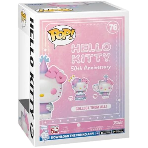 Funko POP! Sanrio: Hello Kitty 50th - Hello Kitty with Balloons - Collectable Vinyl Figure - Gift Idea - Official Merchandise - for Kids & Adults - Anime Fans - Model Figure for Collectors - Image 3