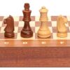 Husaria Professional Staunton Tournament No. 4 Wooden Chess Game Set with 2 Extra Queens, 3-Inch Kings