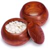 YMI Double Convex Melamine Go Game Stones Set with Jujube Bowls - Size 32 (9 millimeters) - Image 2