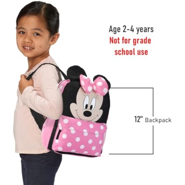 Small Backpack - Disney - Minnie Mouse - Happy Face - Image 6