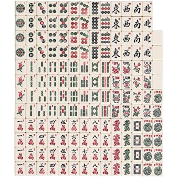 YMI Set of 166 American Mahjong Tiles, The Classic (Tiles Only Set) - Image 5