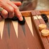 YMI Wooden Inlaid Backgammon Game Set, Sentinel - 11 Inches - Wooden Playing Pieces and Accessories - Image 4
