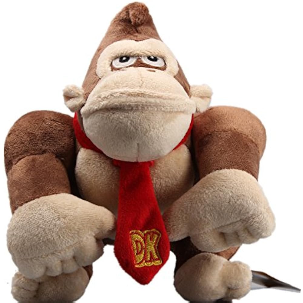 uiuoutoy Donkey Kong Plush Toy Stuffed Animal Doll 9''